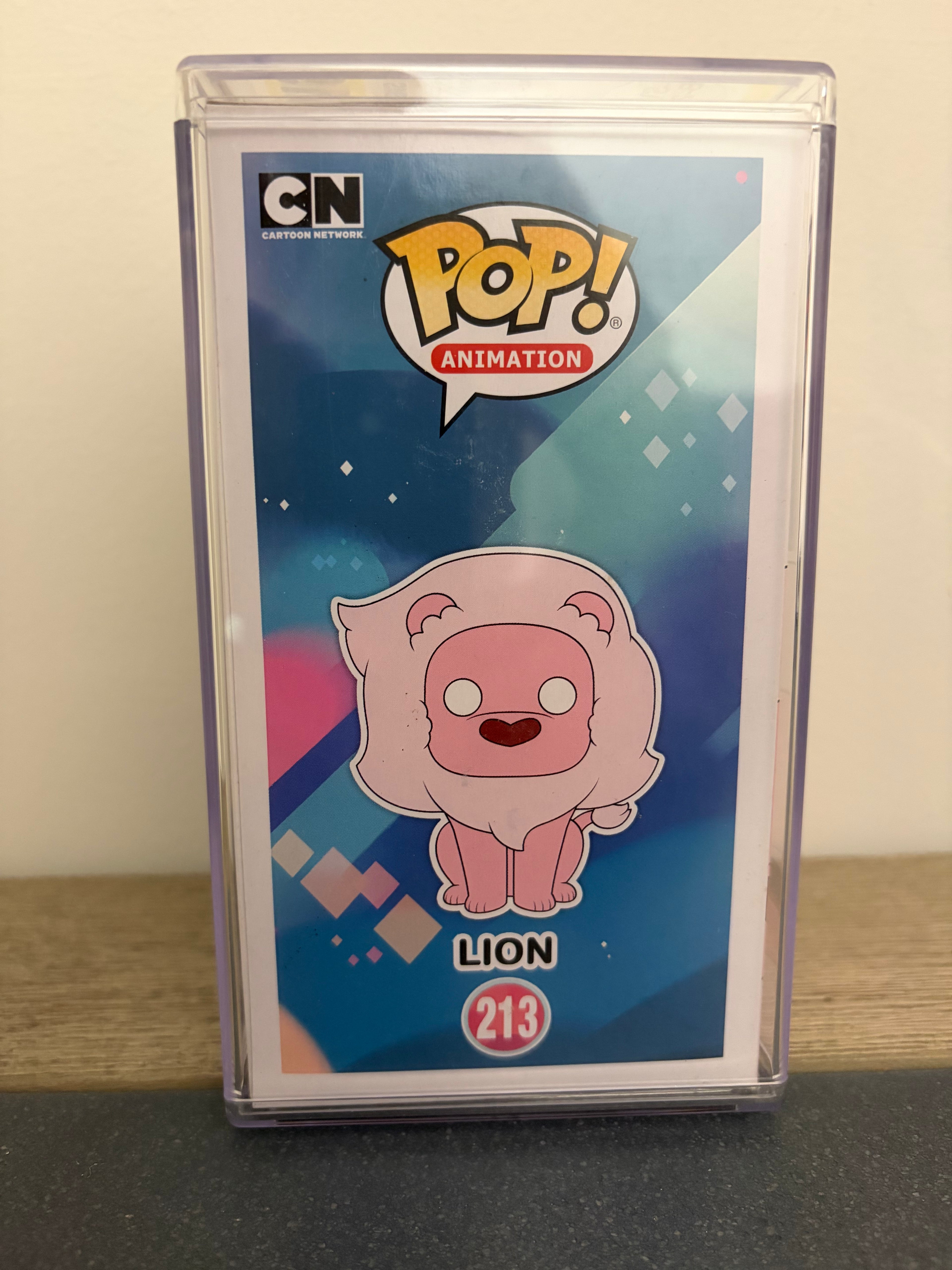 Funko Pop! Steven Universe Lion #213 Signed Autographed w/ COA & Protector