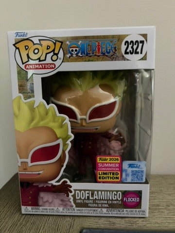 Funko Pop! Vinyl: One Piece - Doflamingo (Flocked) - San Diego Comic Con
