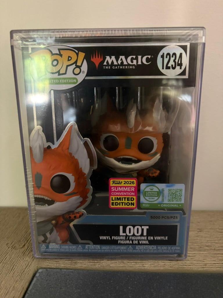 Funko Pop! Magic The Gathering MTG Loot (Ultra) SDCC 2026 CON STICKER
