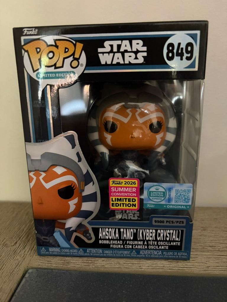 Funko Pop! Supreme Le: Star Wars - Ahsoka Tano (Kyber Crystal) (SDCC)