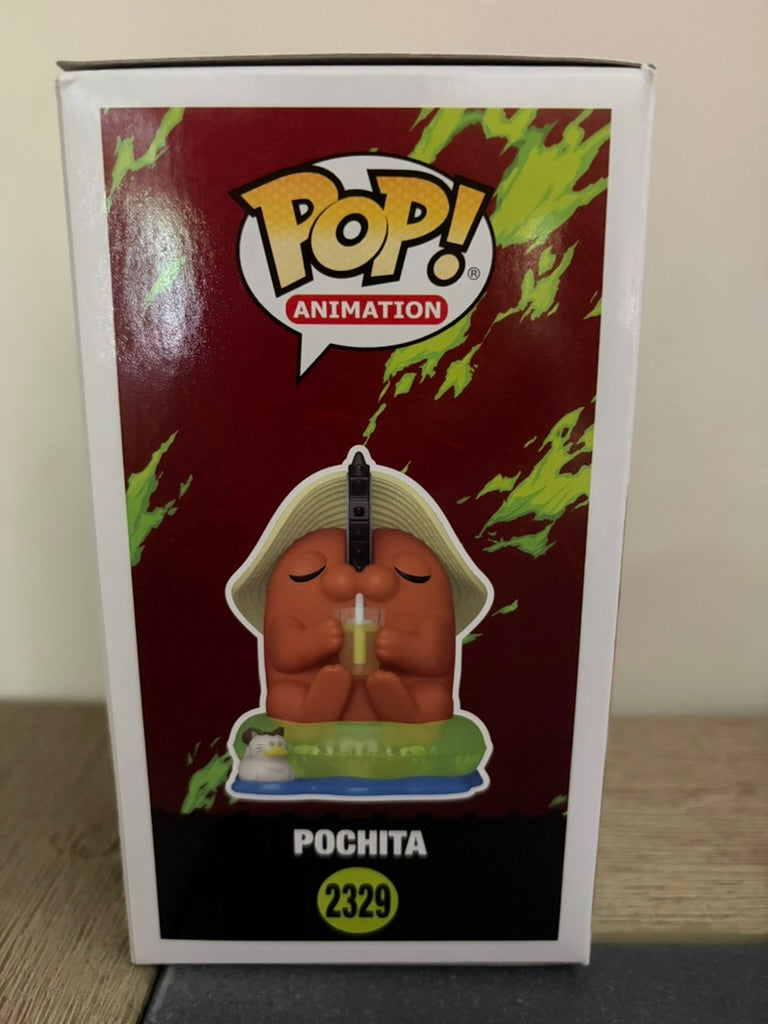 Funko Pop! Vinyl: Chainsaw Man - Pochita with Sunhat - San Diego Comic Con