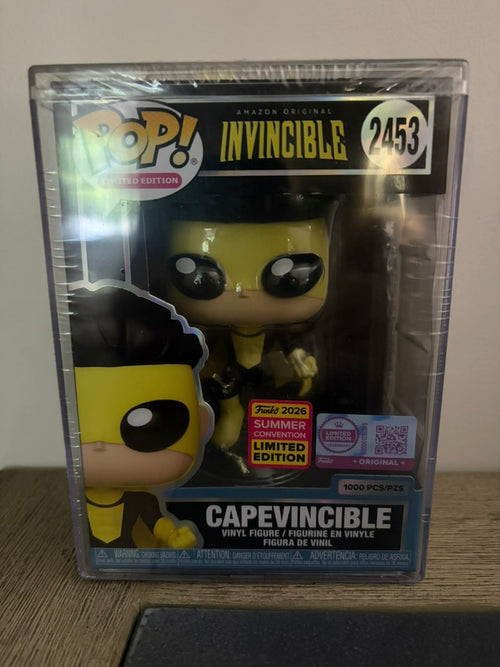 Funko Pop! Capevincible Invincible Limited Edition SDCC Vinyl Figure #2453