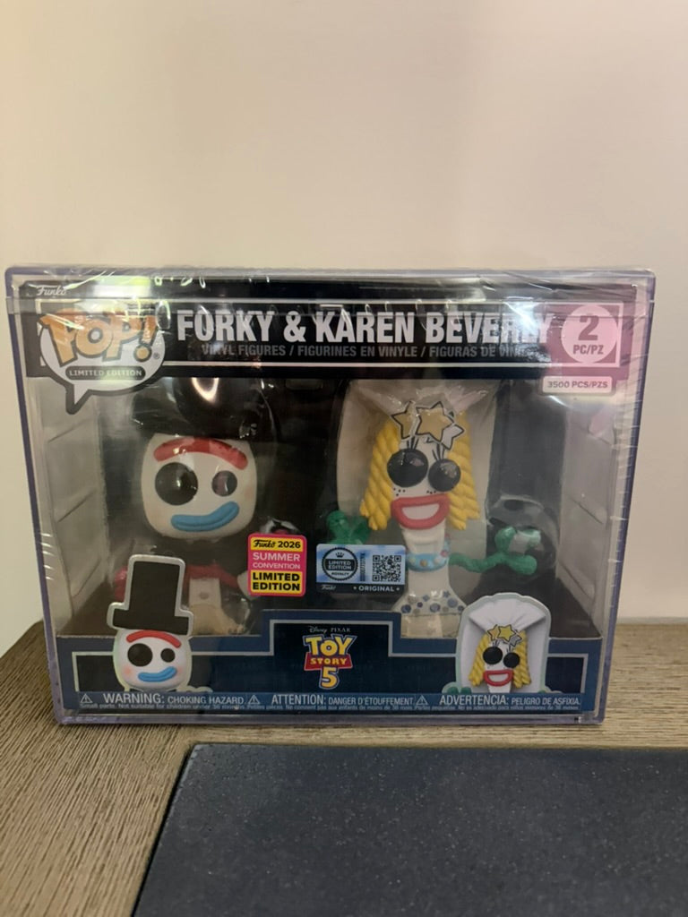 Funko Pop Forky And Karen Beverly 2-Pack (LE 3500) - SDCC 2026