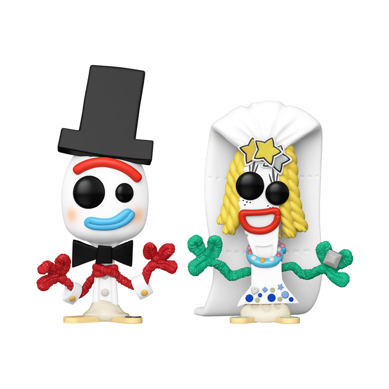 Pop! Forky and Karen Beverly 2-Pack with Pop! Protector