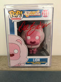 Funko Pop! Steven Universe Lion #213 Signed Autographed w/ COA & Protector