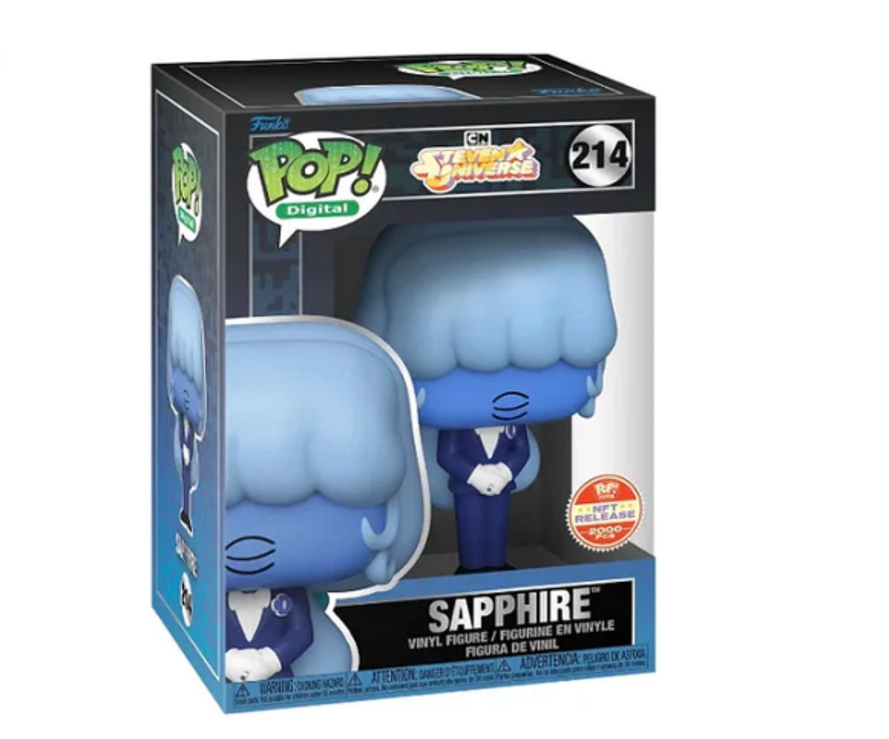 Share Funko Pop! Digital Steven Universe Sapphire #214 Release LE 2000 2024