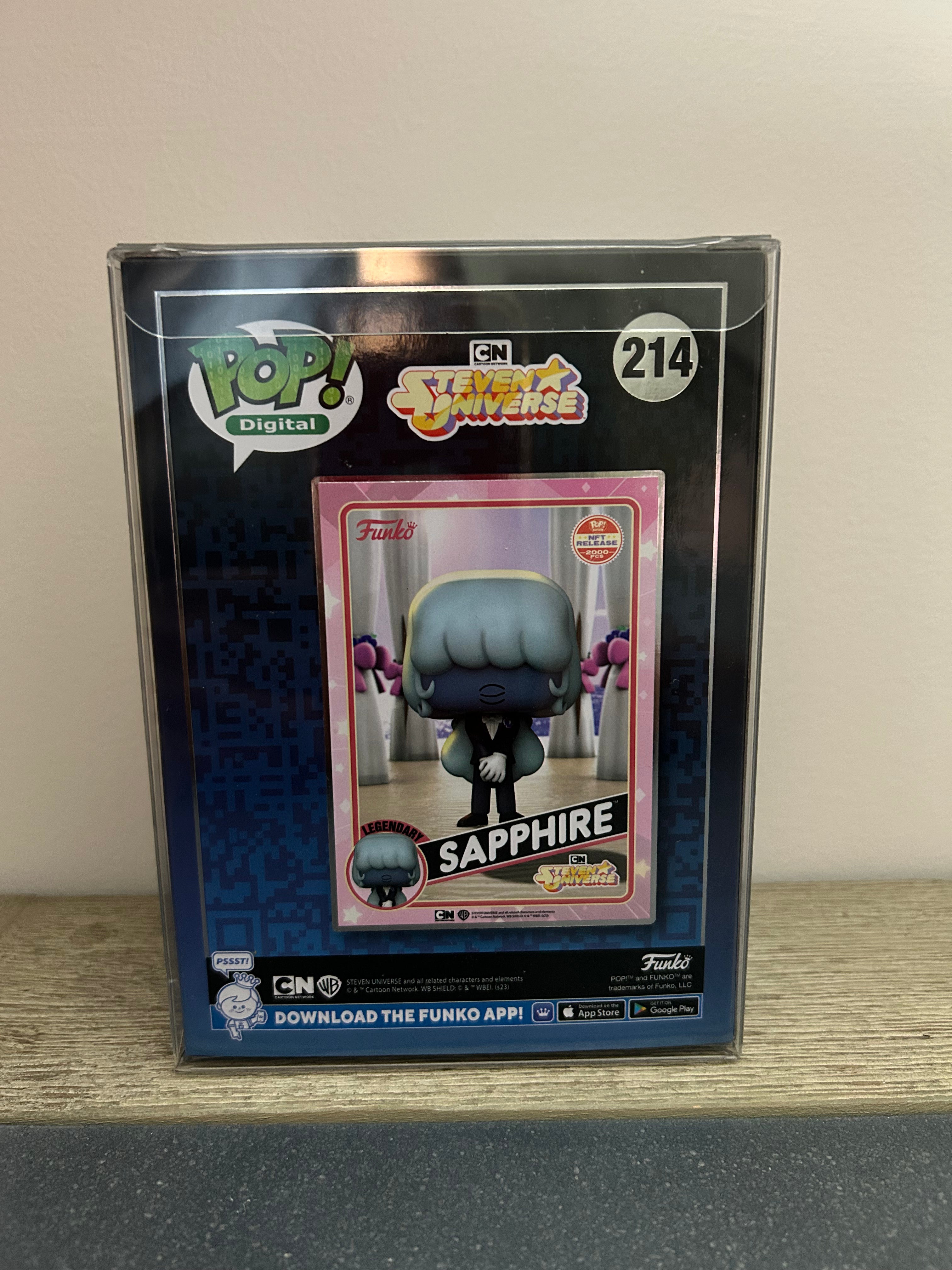 Share Funko Pop! Digital Steven Universe Sapphire #214 Release LE 2000 2024