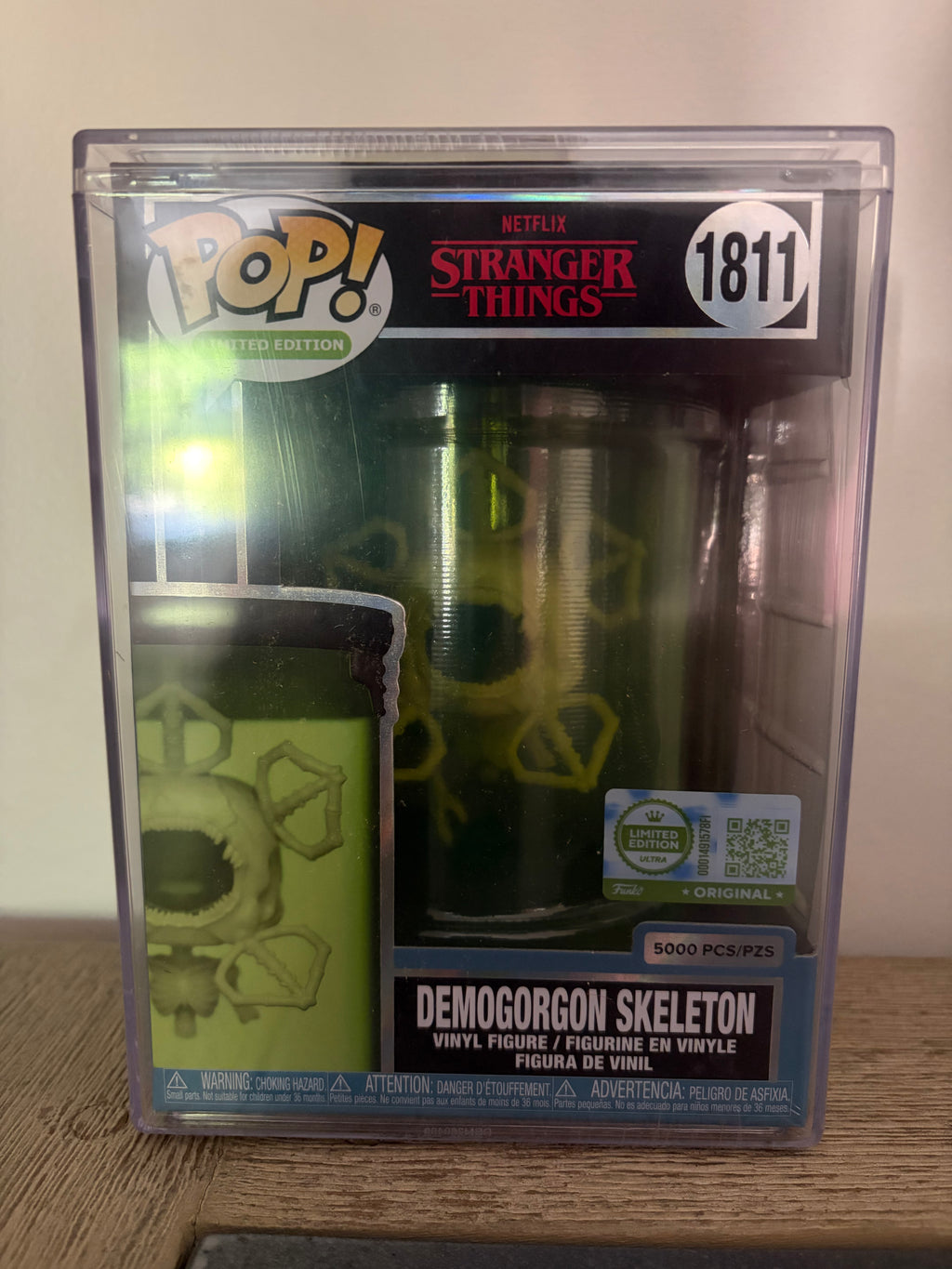 Pop! Demogorgon Skeleton with Pop! Protector