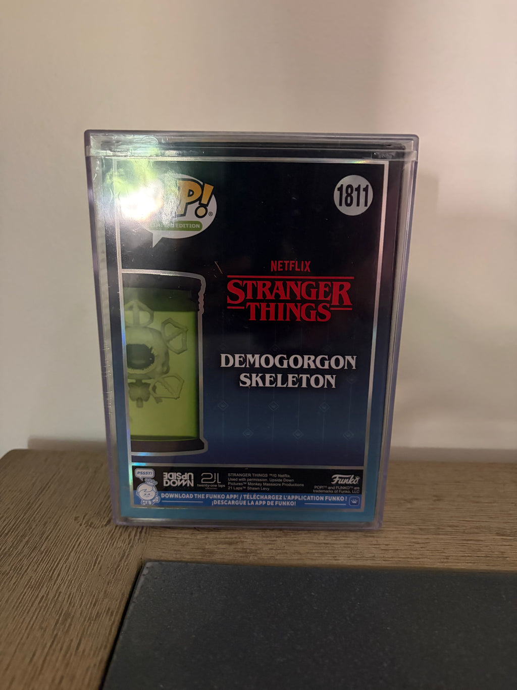 Pop! Demogorgon Skeleton with Pop! Protector