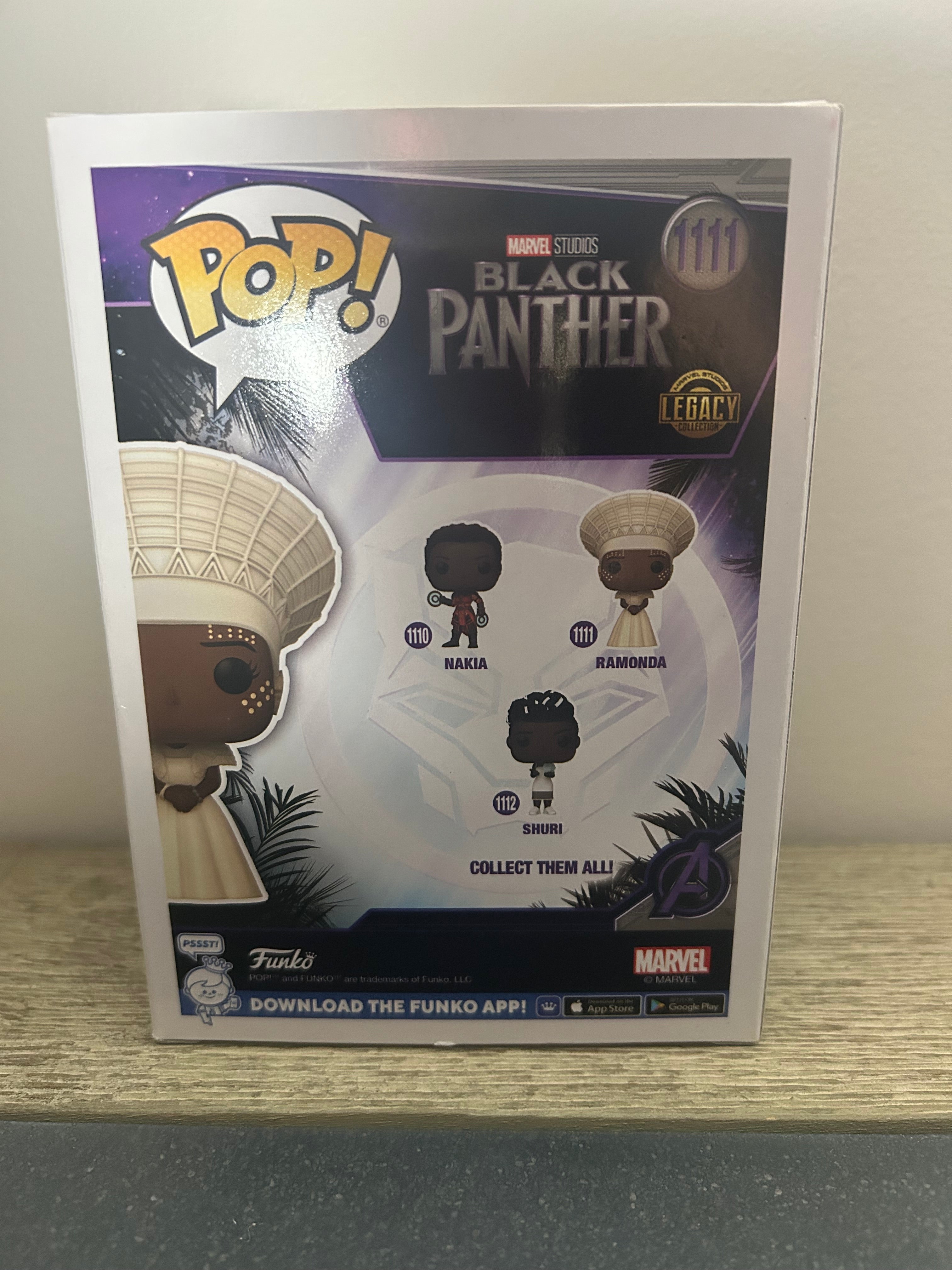 Funko Pop! Ramonda #1111 from Marvel’s Black Panther: Wakanda Forever Legacy Collection