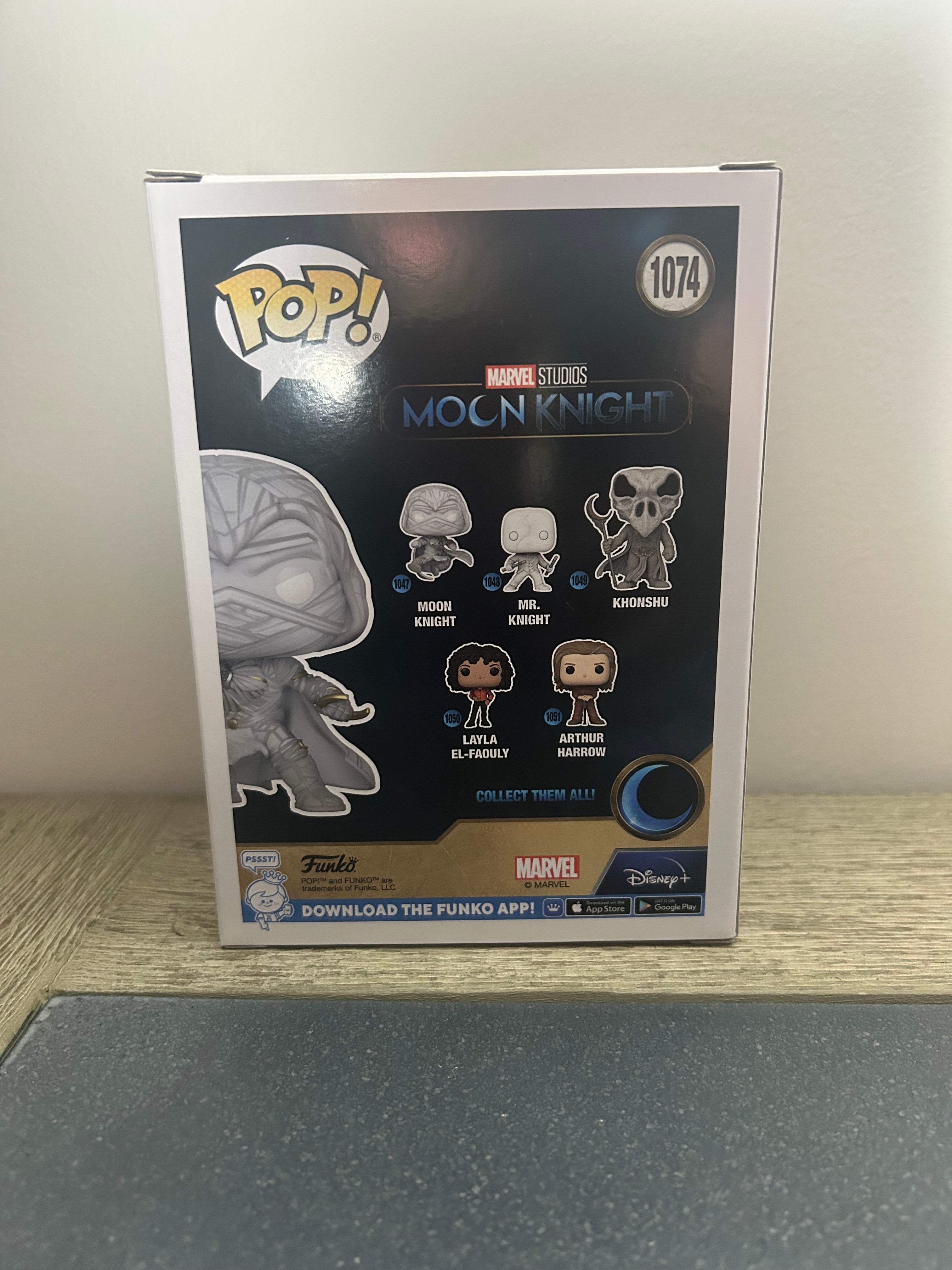 Funko Pop! Moon Knight Moon Knight with Weapon Funko Shop Exclusive