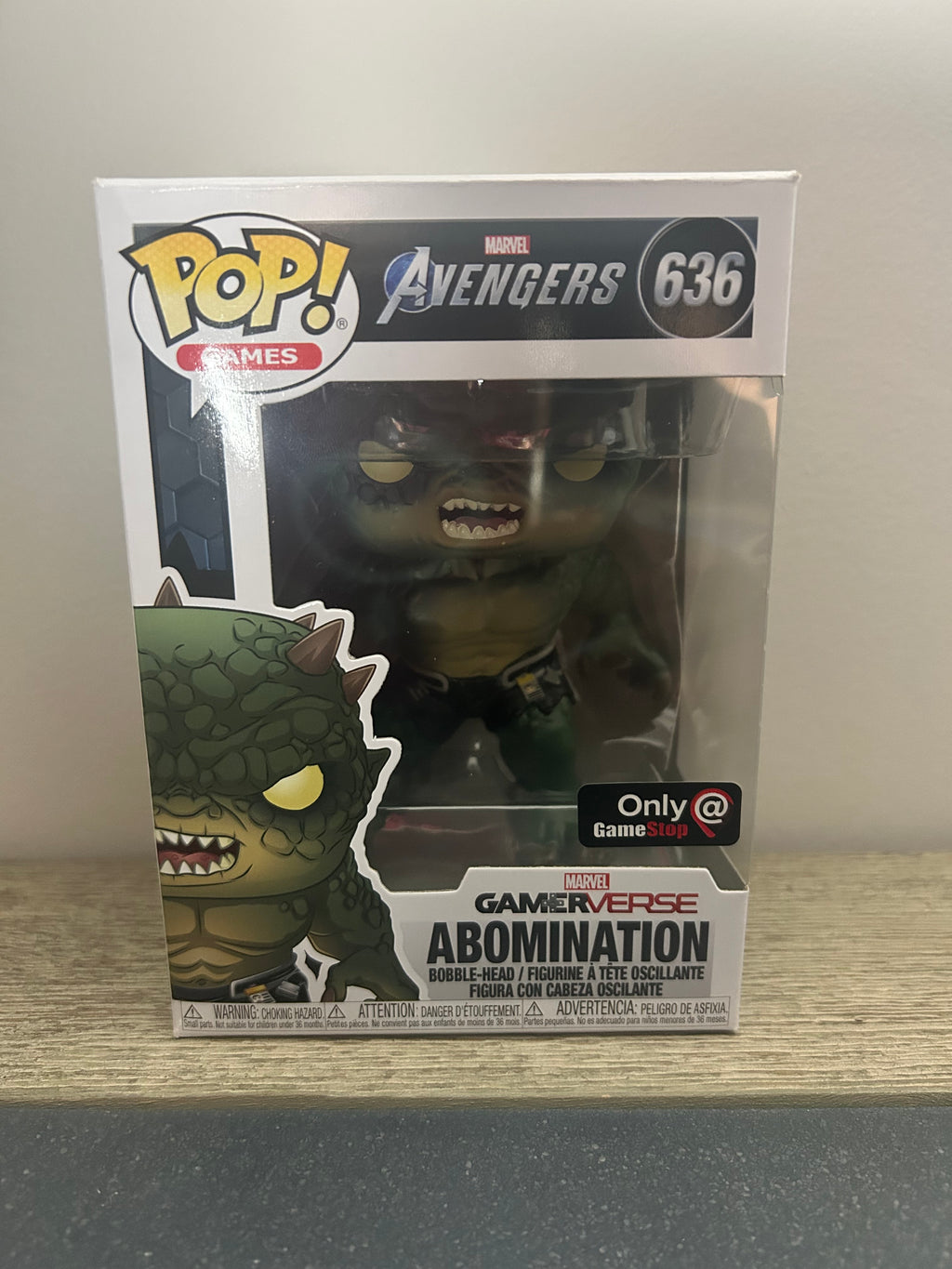 Funko Pop! Vinyl: Marvel - Abomination - GameStop (GS) (Exclusive) #636