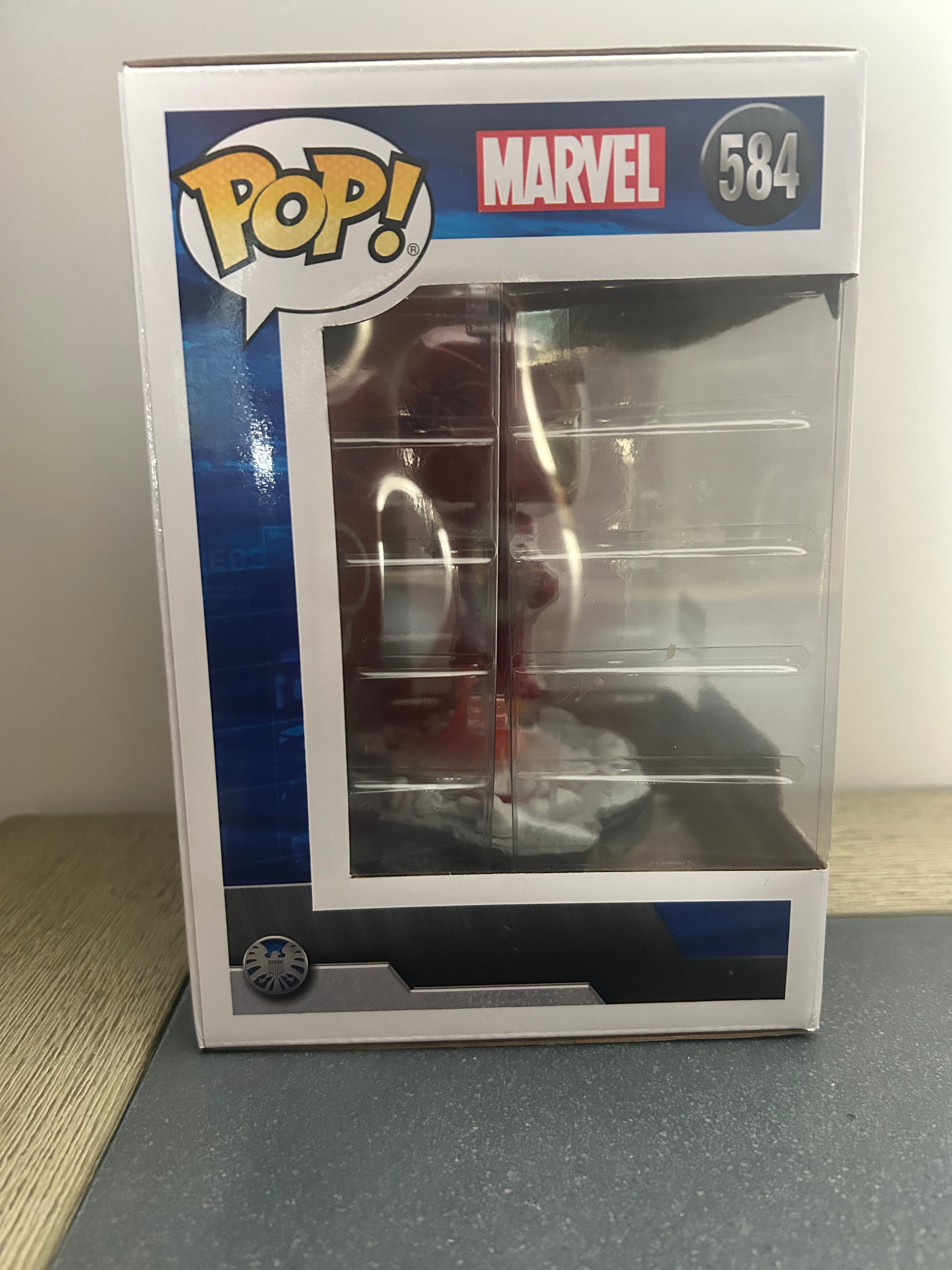 Funko Pop Marvel Avengers Assemble Iron Man 584 Amazon Exclusive Deluxe Figure