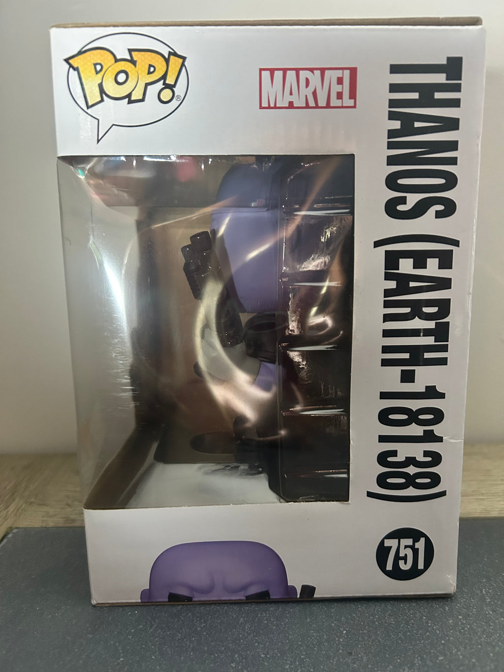 Punisher Thanos Earth 18138 Marvel Funko 6" Pop Previews P/X Exclusive