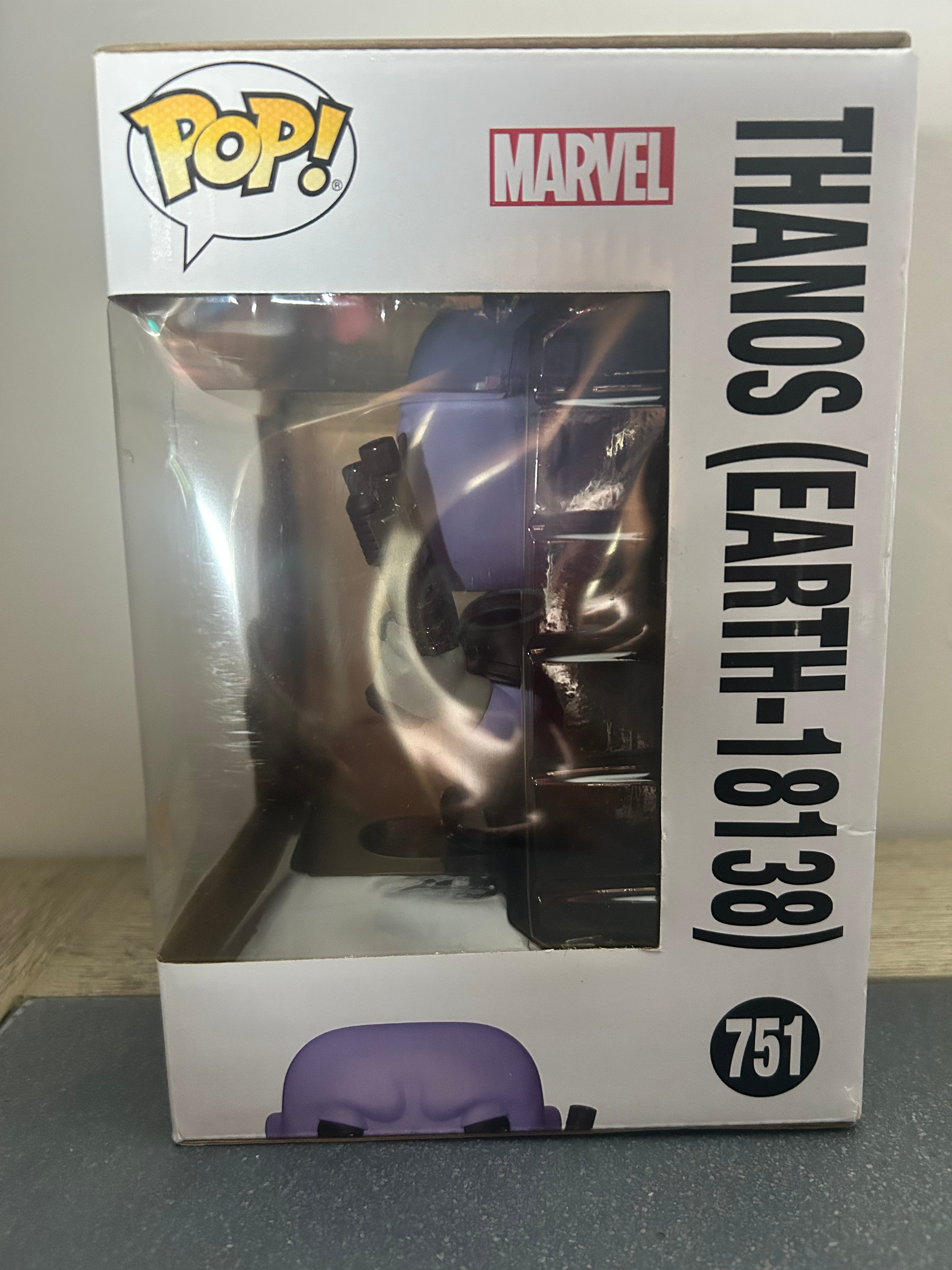 Punisher Thanos Earth 18138 Marvel Funko 6" Pop Previews P/X Exclusive