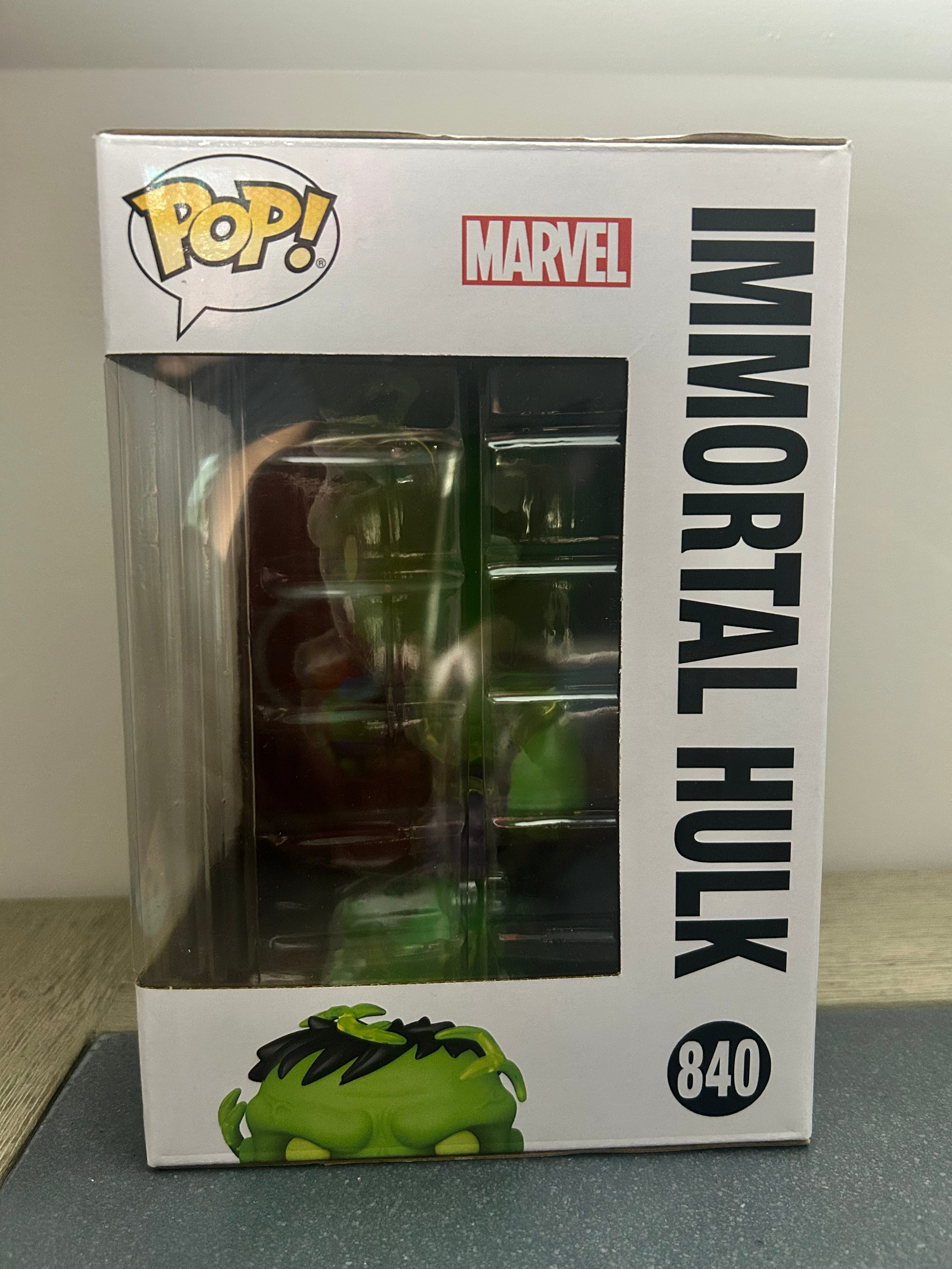 Funko Pop! Immortal Hulk #840 LE Glow Chase PX Previews Exclusive Marvel