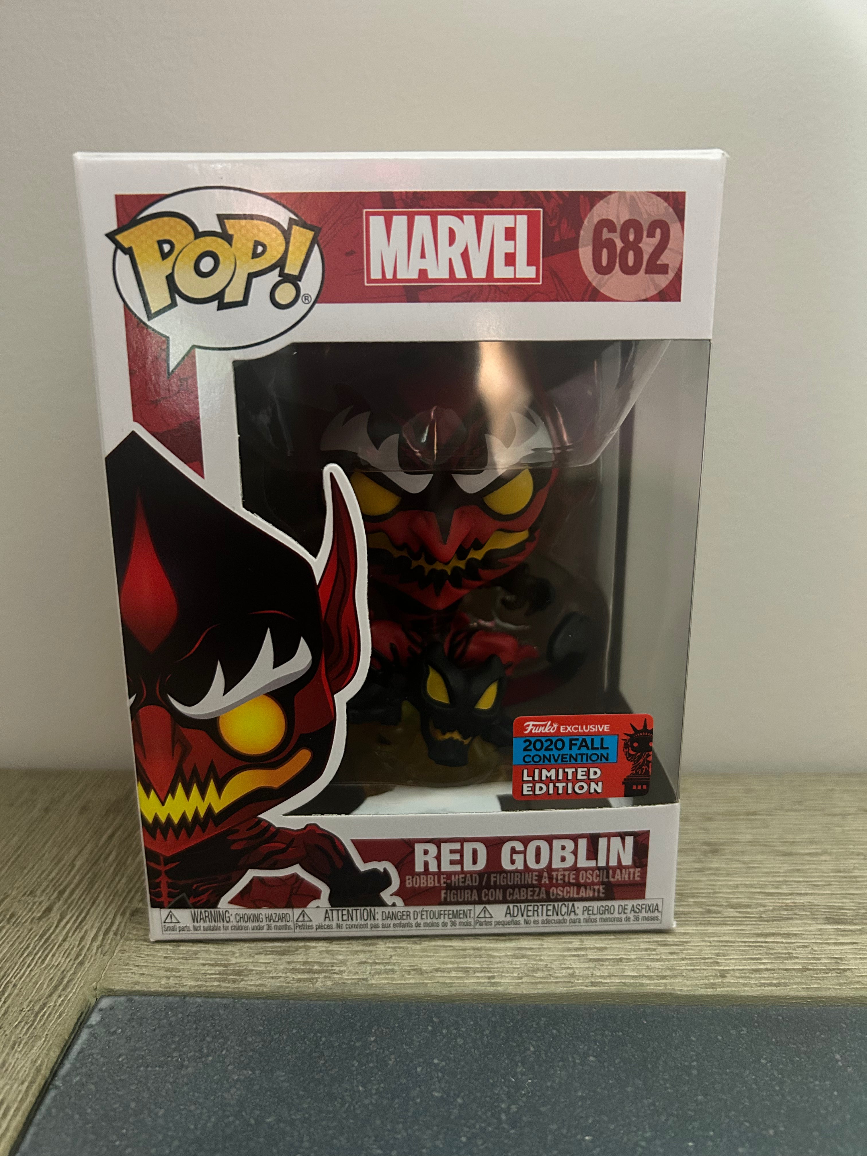 Funko Pop! - Vinyl: Marvel - Red Goblin - Hot Topic (Exclusive) #682