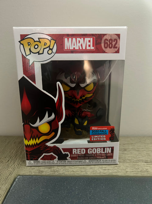 Funko Pop! - Vinyl: Marvel - Red Goblin - Hot Topic (Exclusive) #682