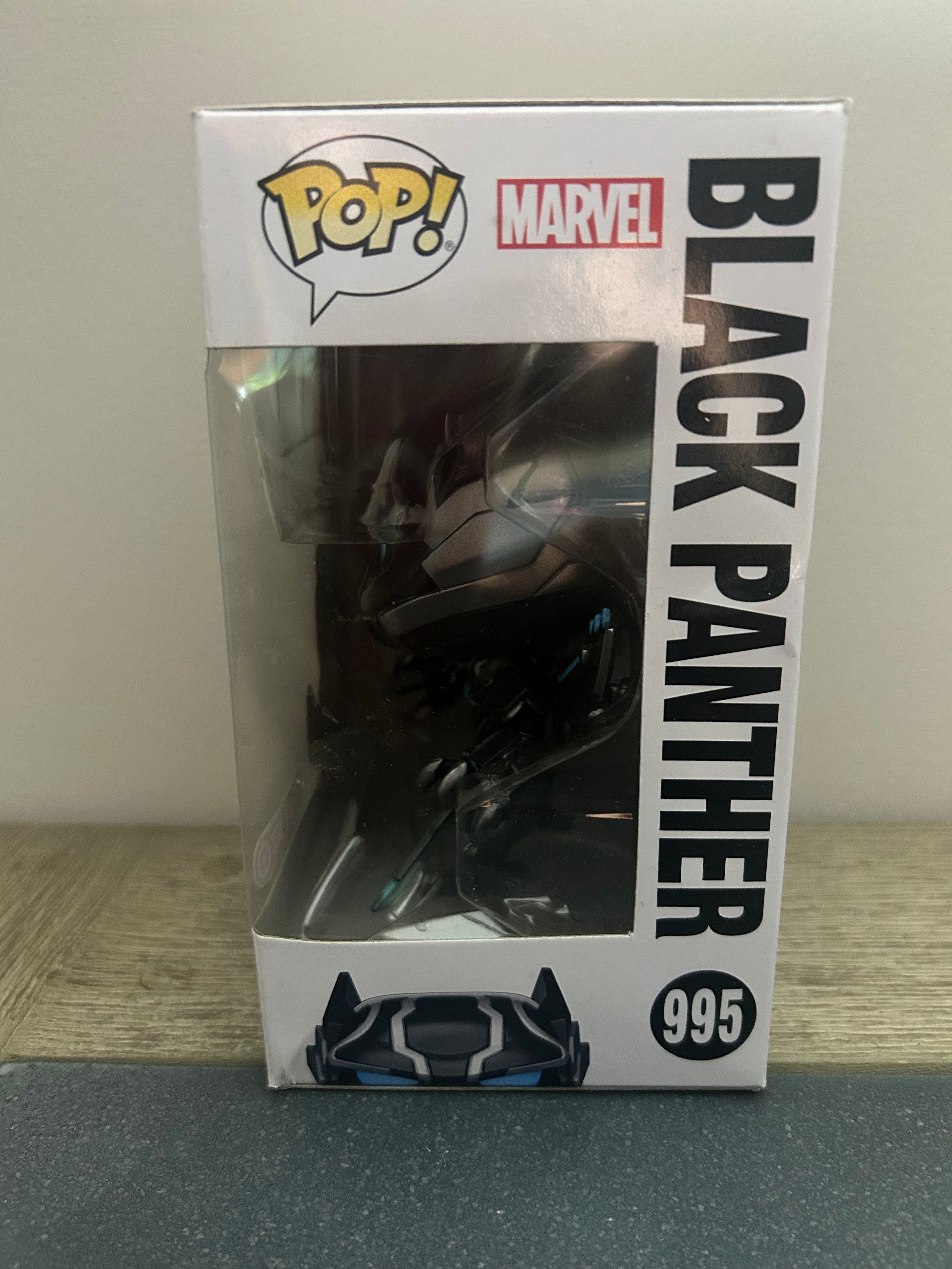 Funko Mech Strike Monster Hunters POP! Marvel Black Panther Exclusive Vinyl Bobble Head #995