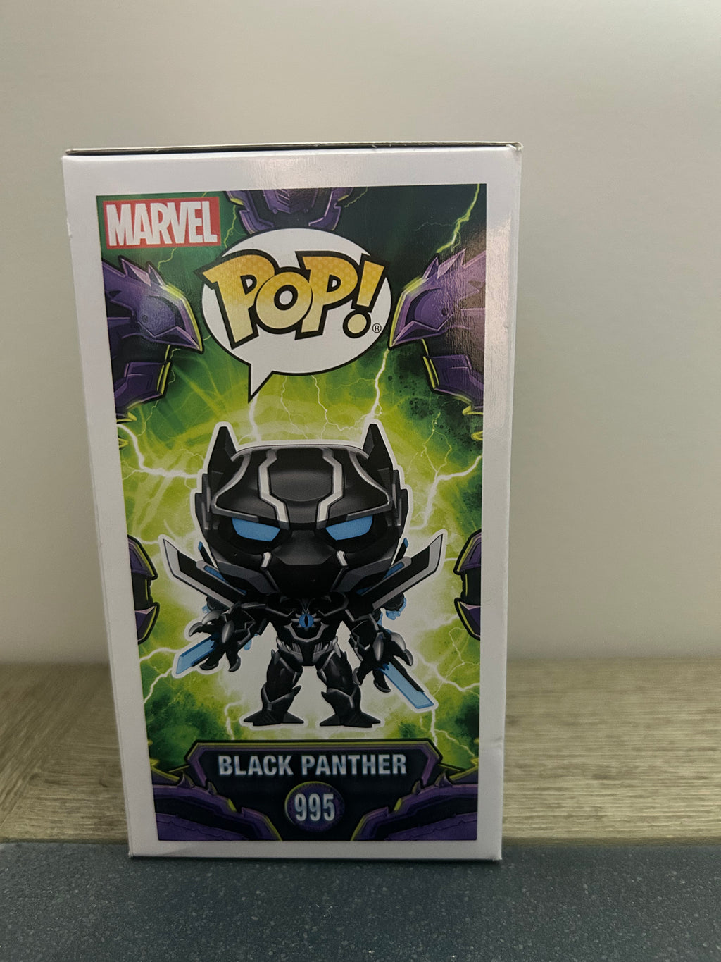 Funko Mech Strike Monster Hunters POP! Marvel Black Panther Exclusive Vinyl Bobble Head #995
