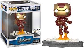 Funko Pop Marvel Avengers Assemble Iron Man 584 Amazon Exclusive Deluxe Figure